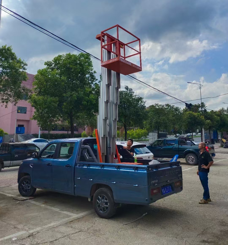 乌兰察布车载铝合金式高空作业车