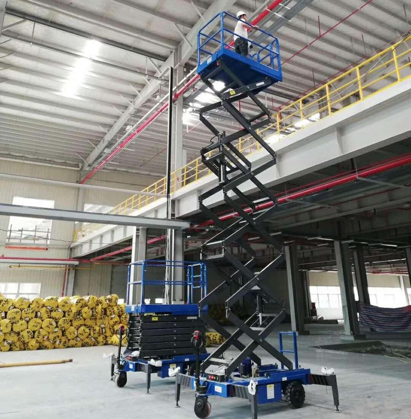 乌兰察布助力行走剪叉式高空作业平台