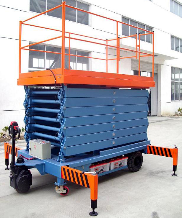 乌兰察布助力行走剪叉式高空作业平台